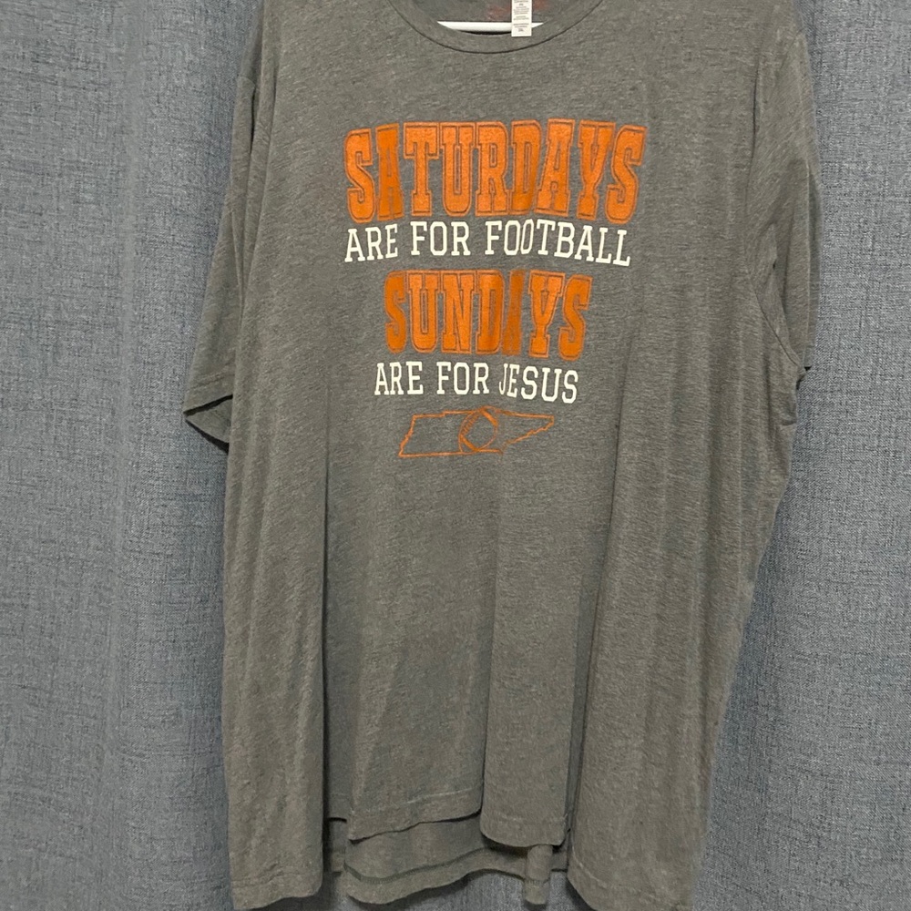 VOLS Tee / Football and Jesus